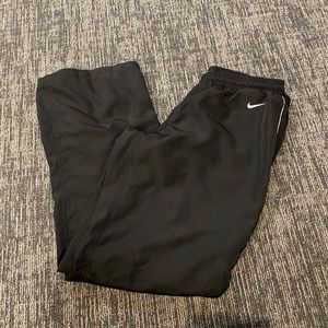 Vintage Nike Windbreaker Track Pants Men's Size Medium Orange Tag - Inside Liner